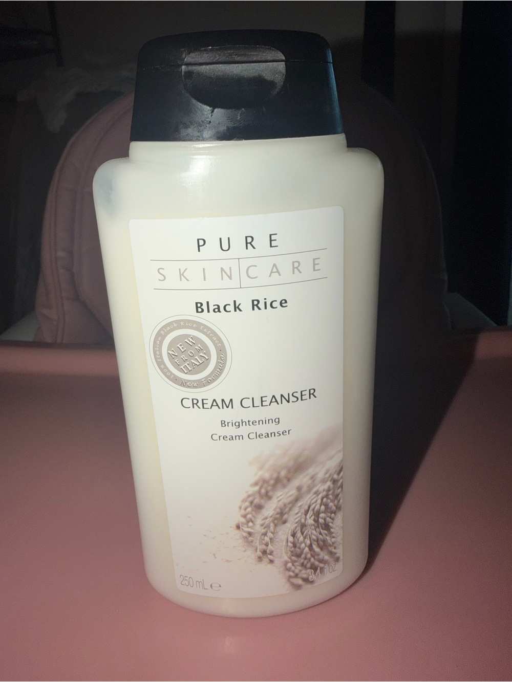 NWT Black Rice Brightening Cream Cleanser — White 250 Ml/8.4oz